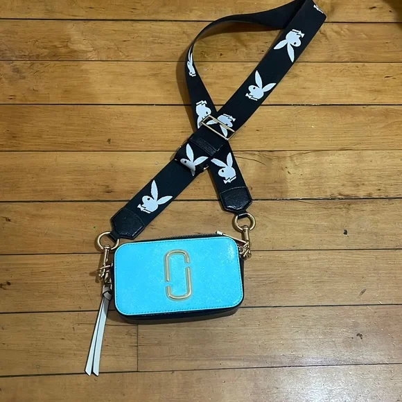 Marc Jacobs Bags Rare Marc Jacobs Snapshot Bag With Playboy Strap Poshmark